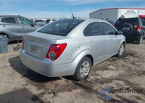 2012 Chevrolet Sonic 2Ls z USA, uszkodzony, nr VIN 1G1JA5SH3C4143905